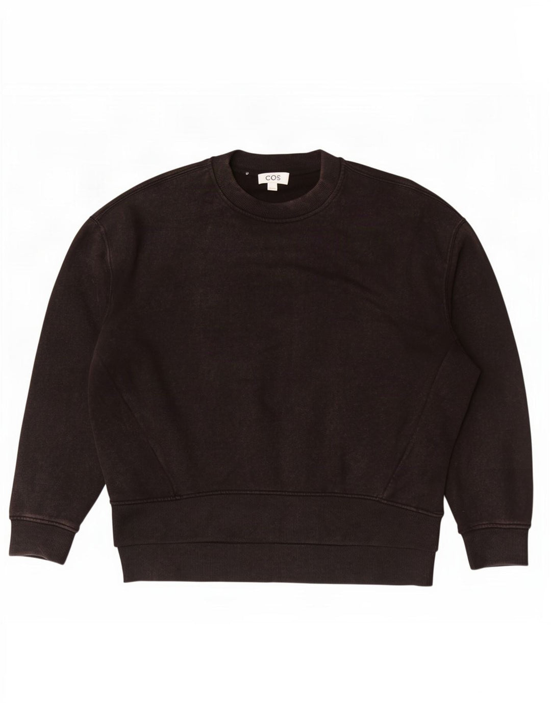 Cos Sweat-shirt coupe ample pour homme XS Noir