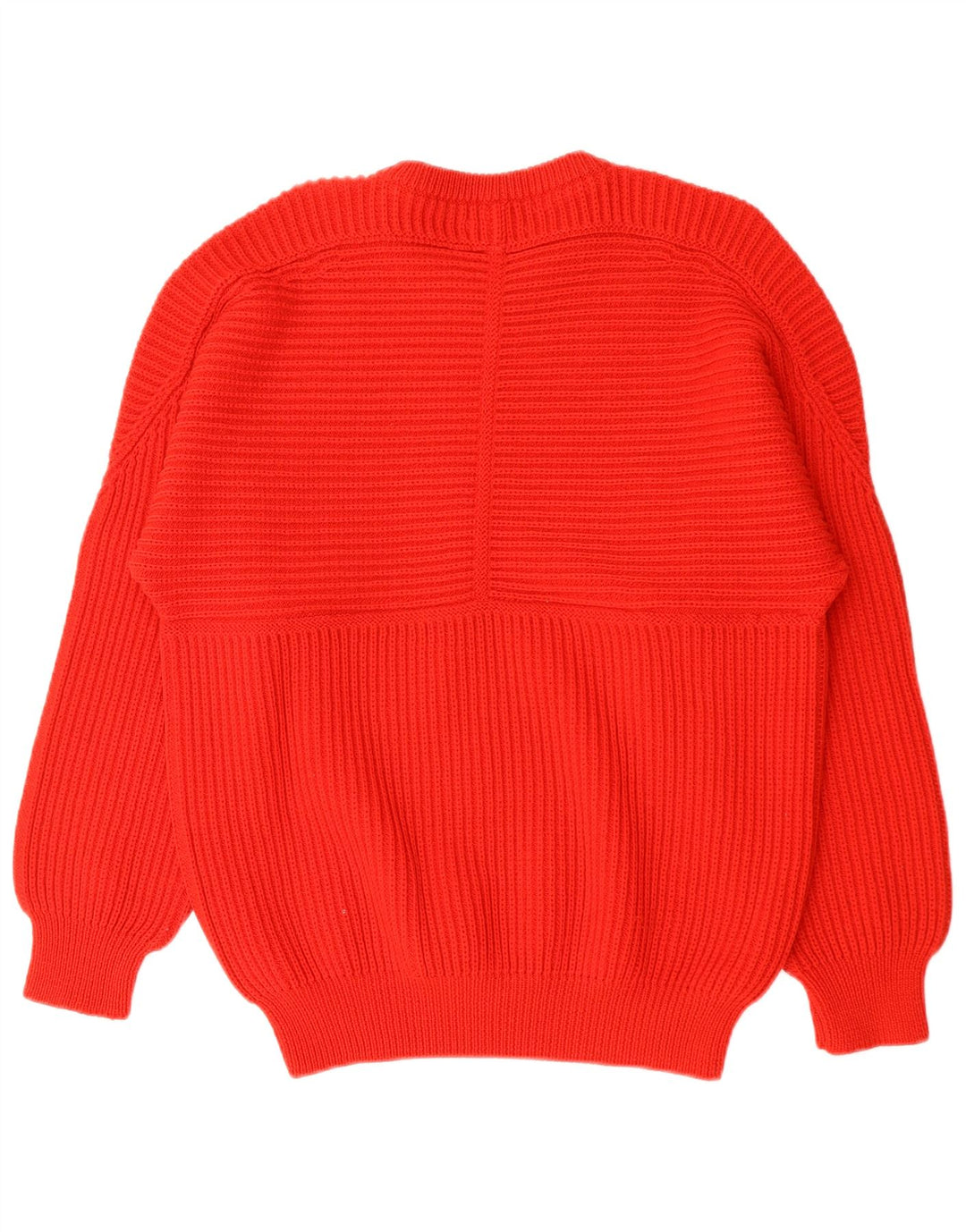 VINTAGE Pull col bateau homme rouge moyen