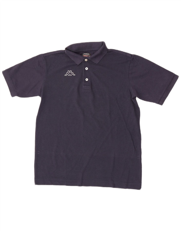 Kappa Polo Homme Bleu Marine Moyen Coton