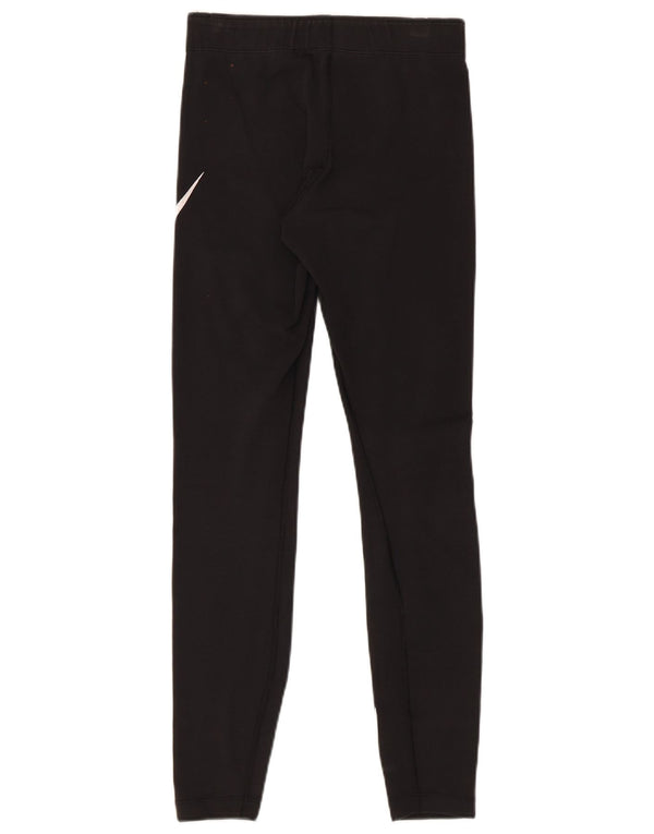 Nike Legging graphique pour femme UK 8 Small Noir Coton