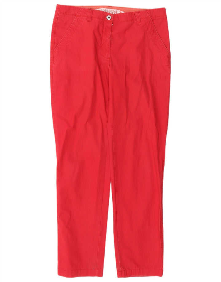 MURPHY & NYE Pantalon Chino Slim Femme W30 L29 Coton Rouge