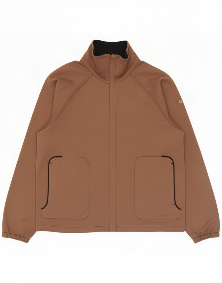 Veste de survêtement Diadora pour homme en polyester marron moyen