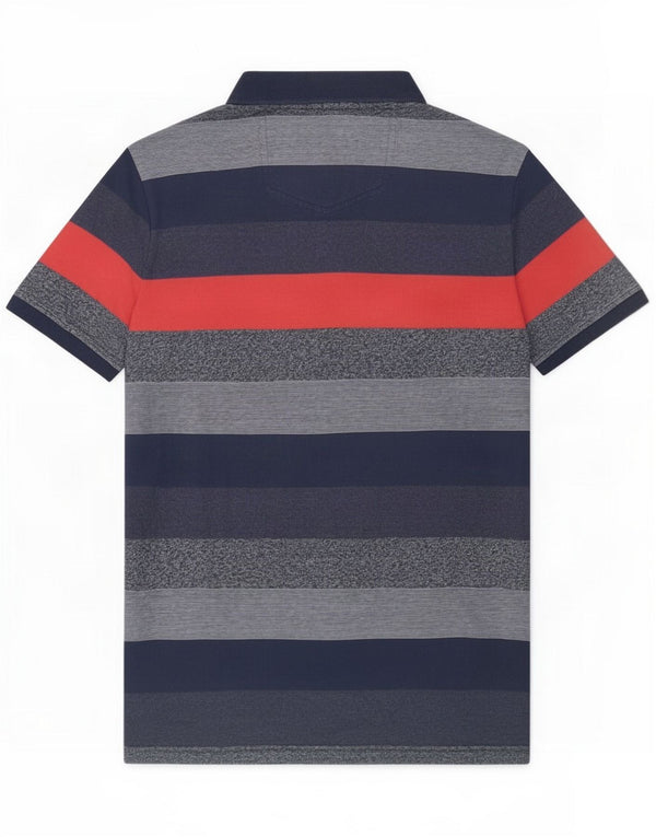 Polo homme Fat Face XL bleu rayé