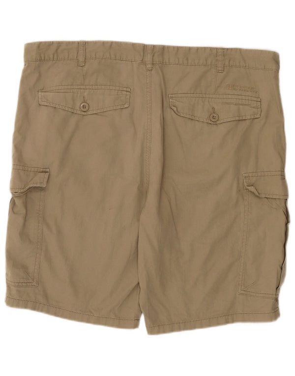 Mountain Warehouse Short cargo pour homme W40 XL en coton kaki