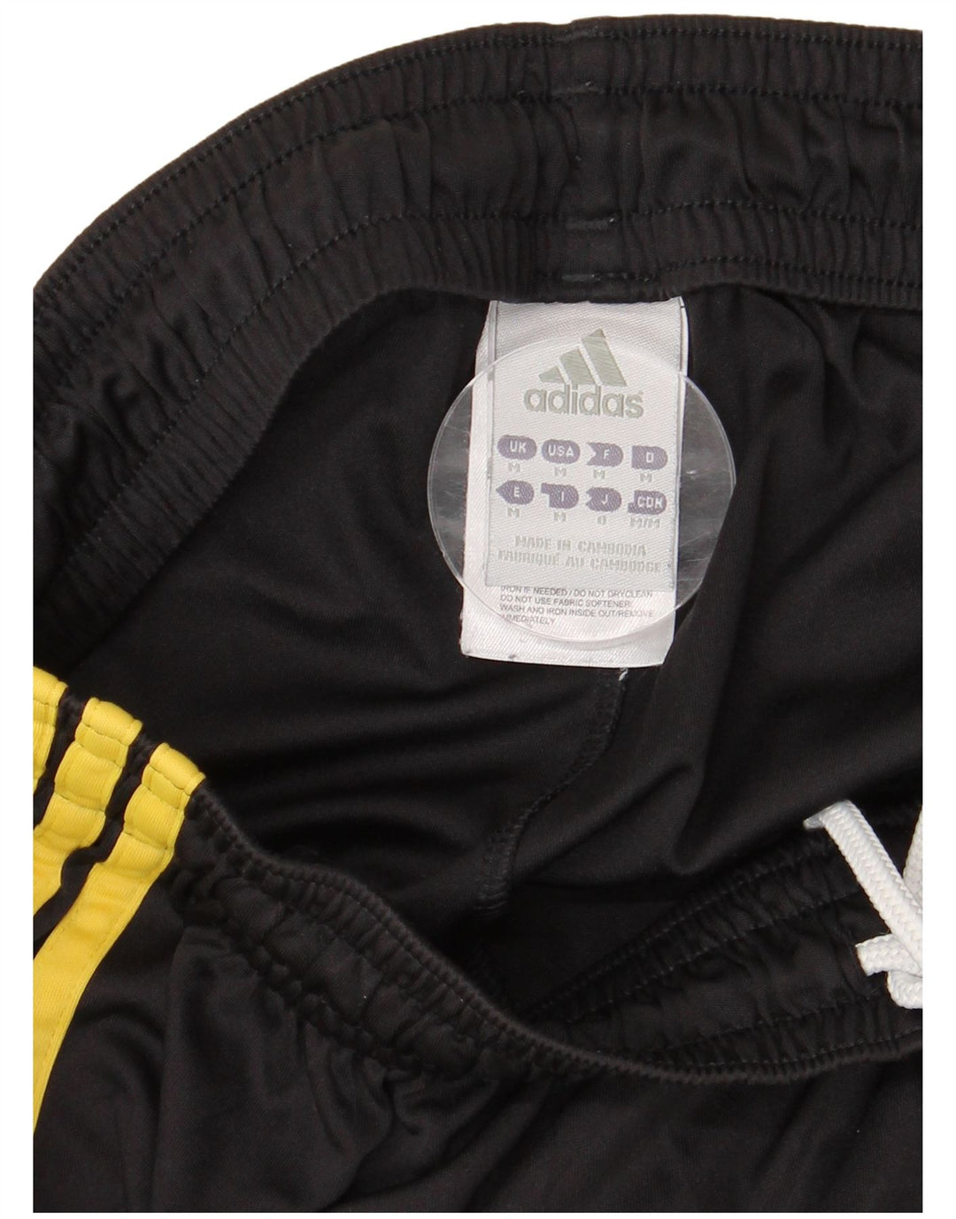 ADIDAS Short de sport Climalite Garçon 11-12 ans Noir Moyen Polyester