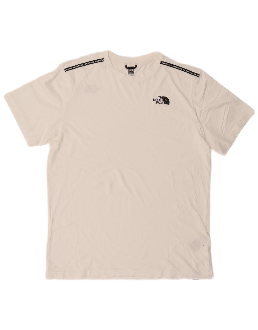 The North Face T-Shirt Homme Haut Large Blanc Coton