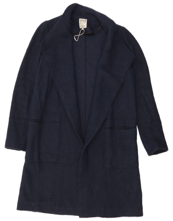 Zara Pardessus surdimensionné pour femme UK 6 XS Bleu marine