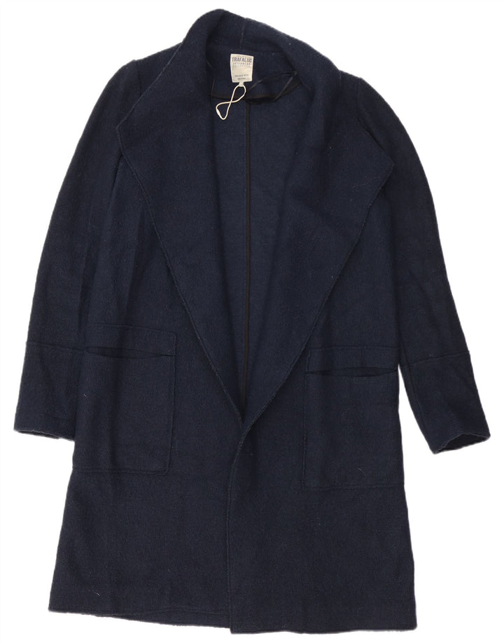 Zara Pardessus surdimensionné pour femme UK 6 XS Bleu marine