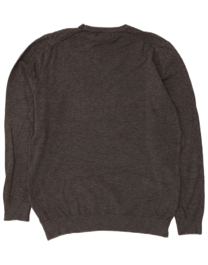 Zara Pull ras du cou pour femme UK 10 Petit Gris