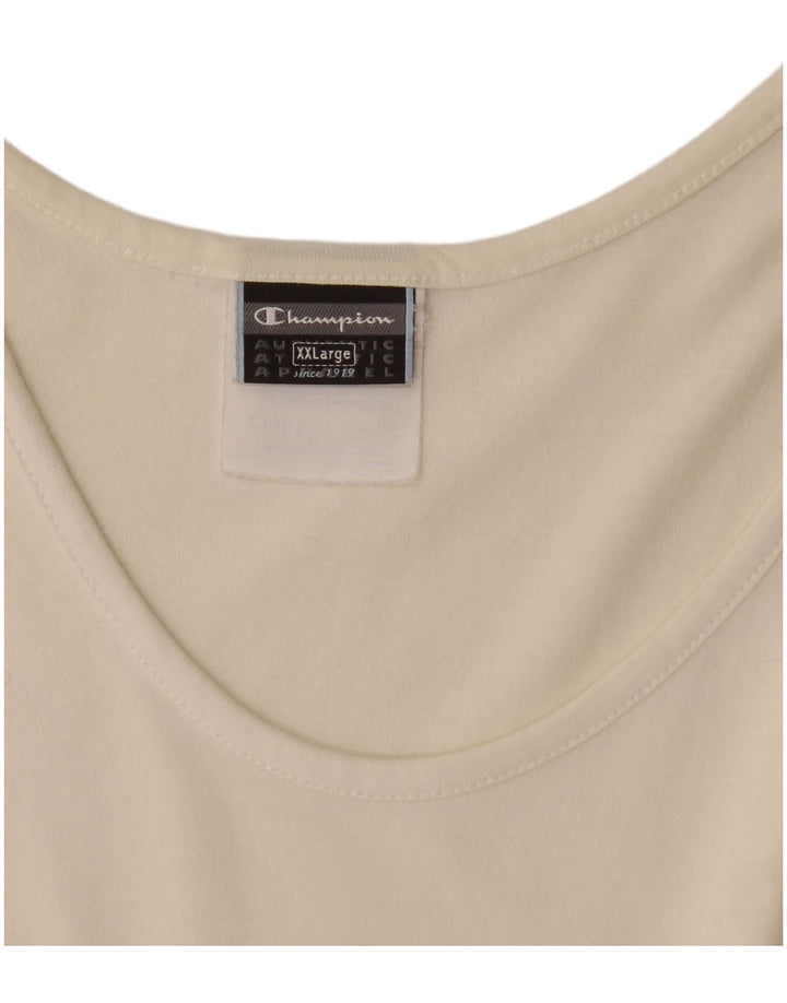 Champion Débardeur Homme 2XL Blanc