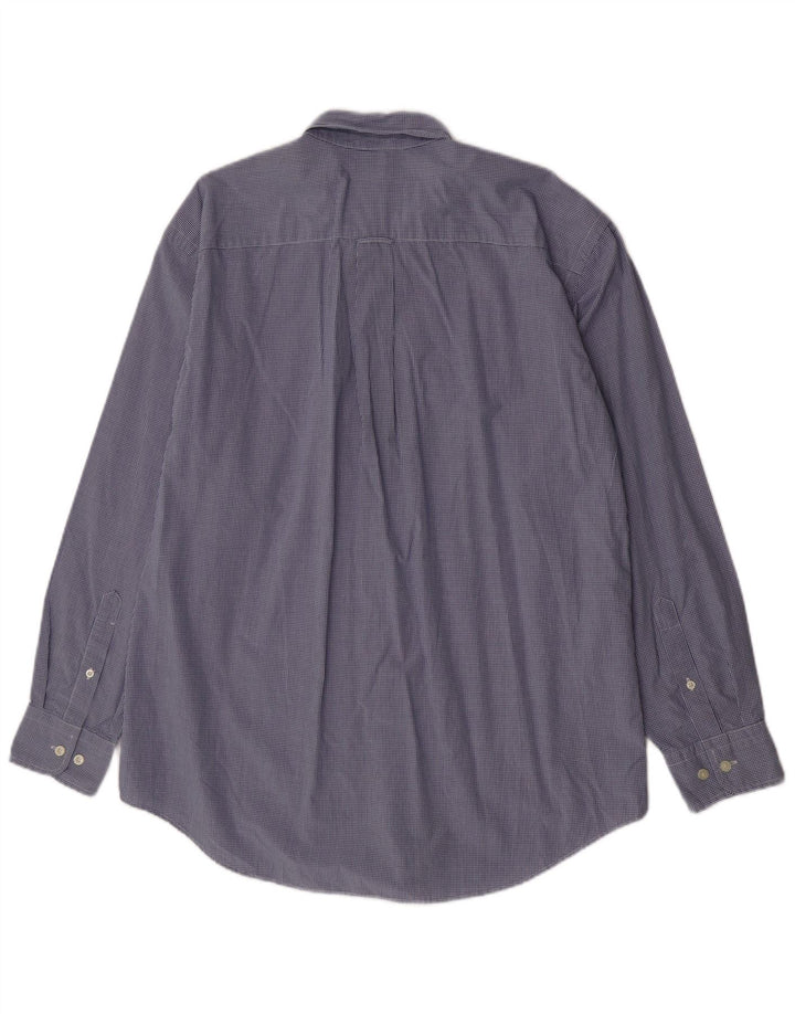 Nautica Chemise Homme Grand Bleu Vichy Coton