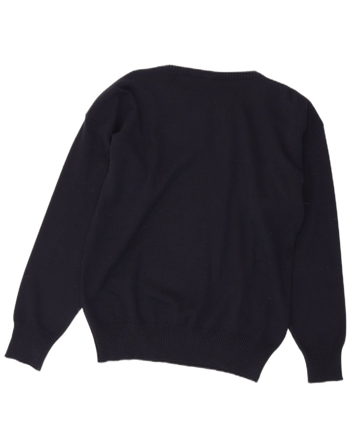 Paul & Shark Pull Col Zippé Homme Bleu Marine Moyen Laine Vierge