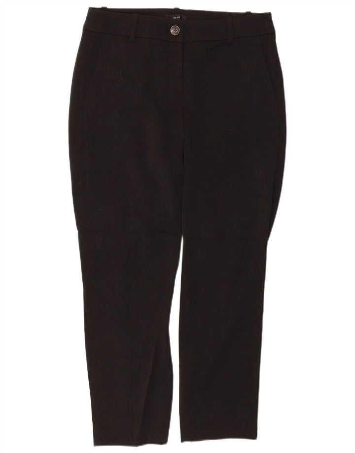 J. Crew Pantalon court pour femme US 8 Medium W32 L24 Noir Polyester