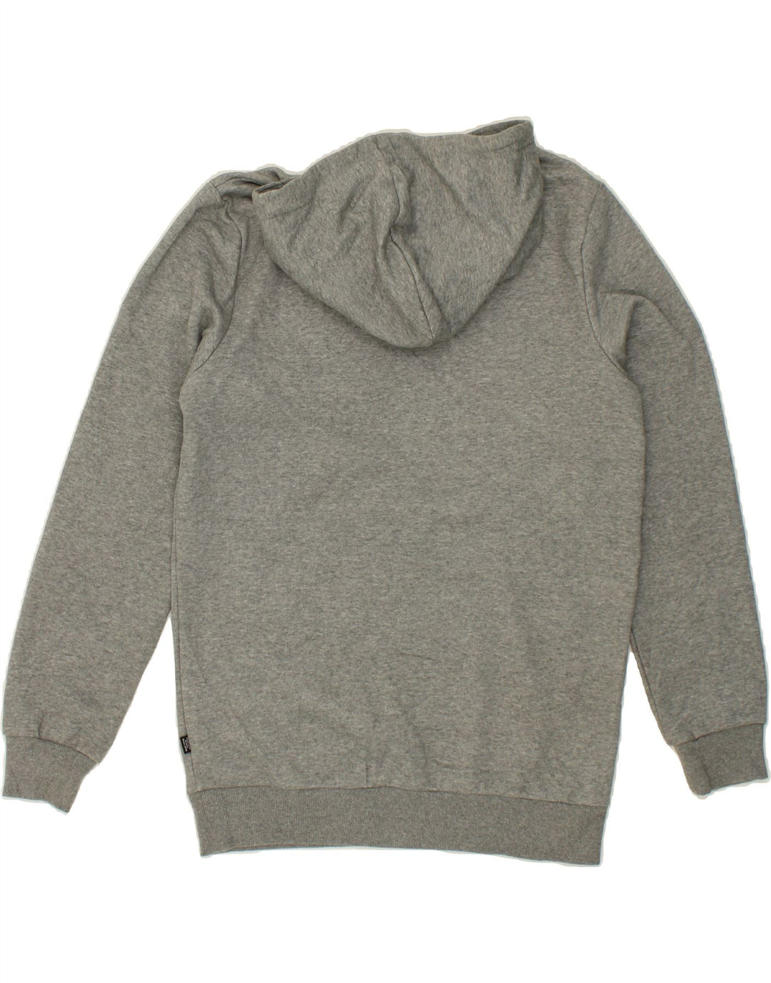 PUMA Mens Graphic Hoodie Jumper Small Grey Cotton Vintage Puma and Second-Hand Puma from Messina Hembry 