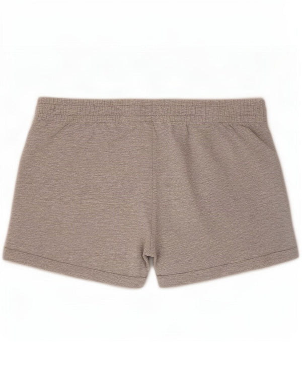 Kappa Short de sport graphique pour femme UK 18 XL Gris moucheté