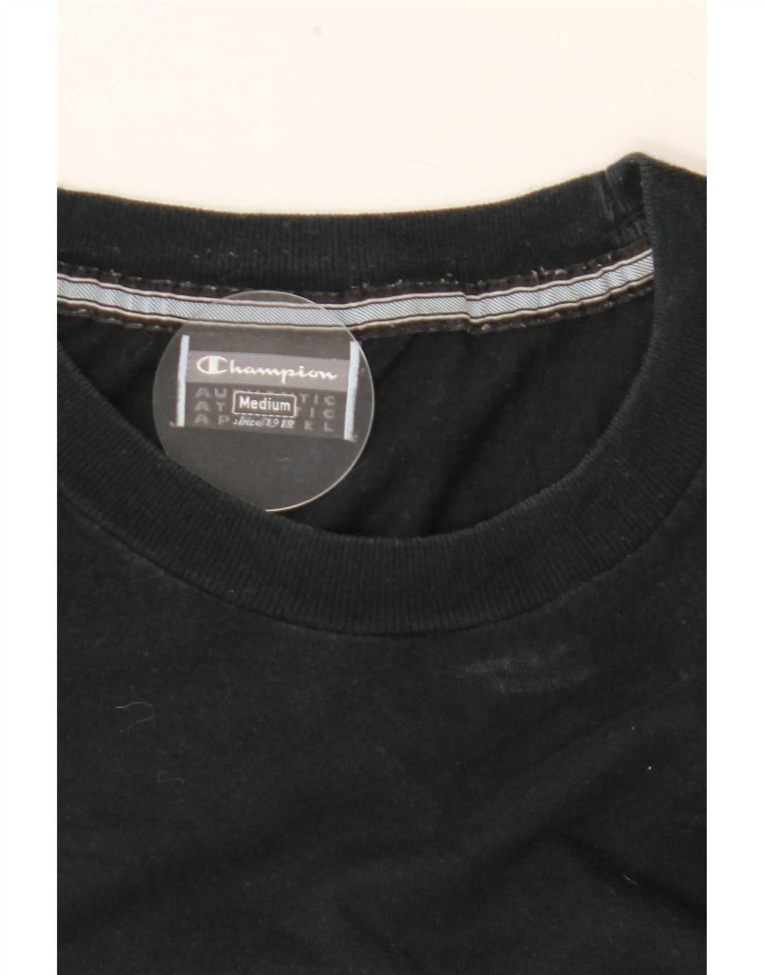Champion T-Shirt Graphique Homme Noir Moyen