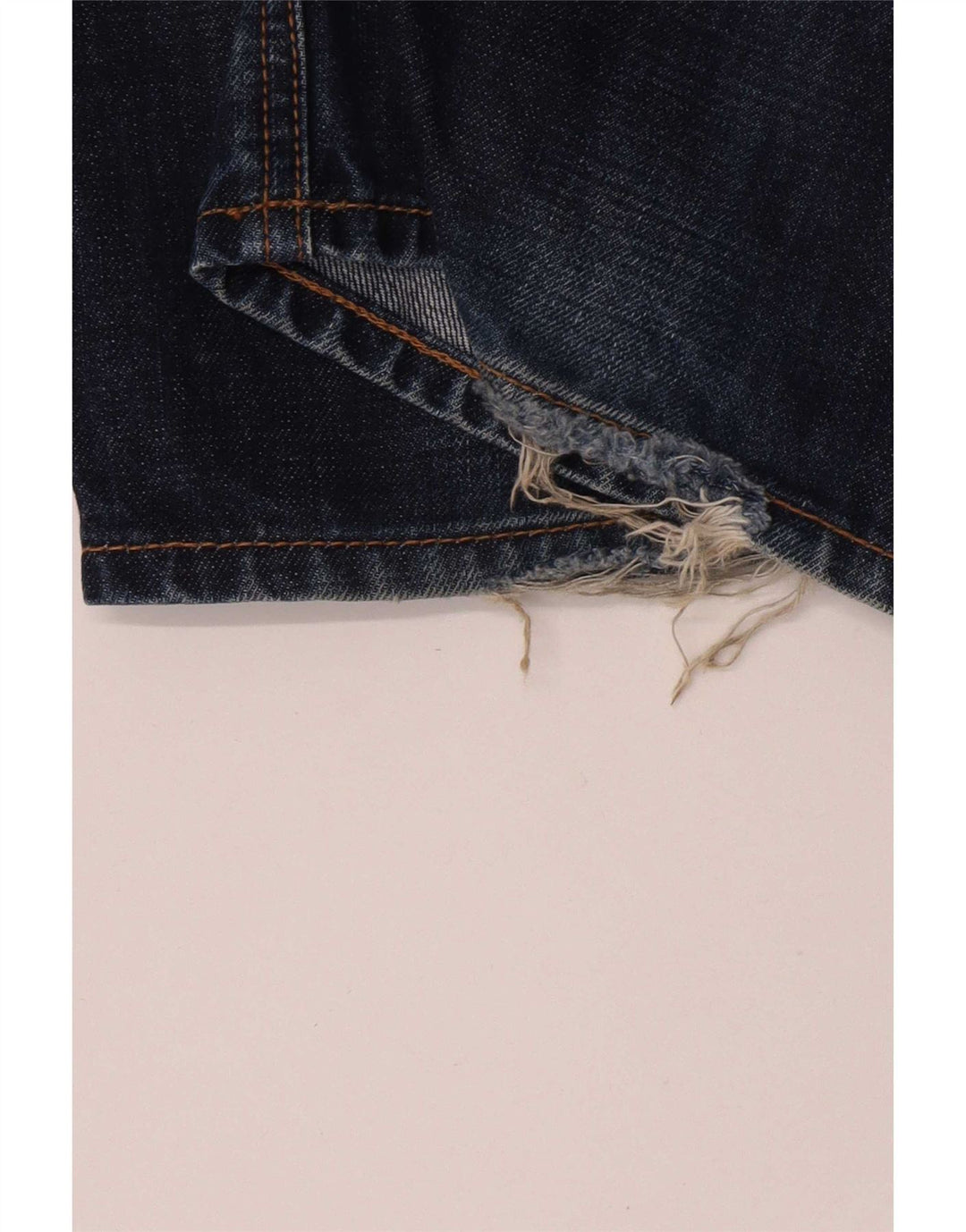 Fat Face Jean droit homme W36 L31 bleu marine coton