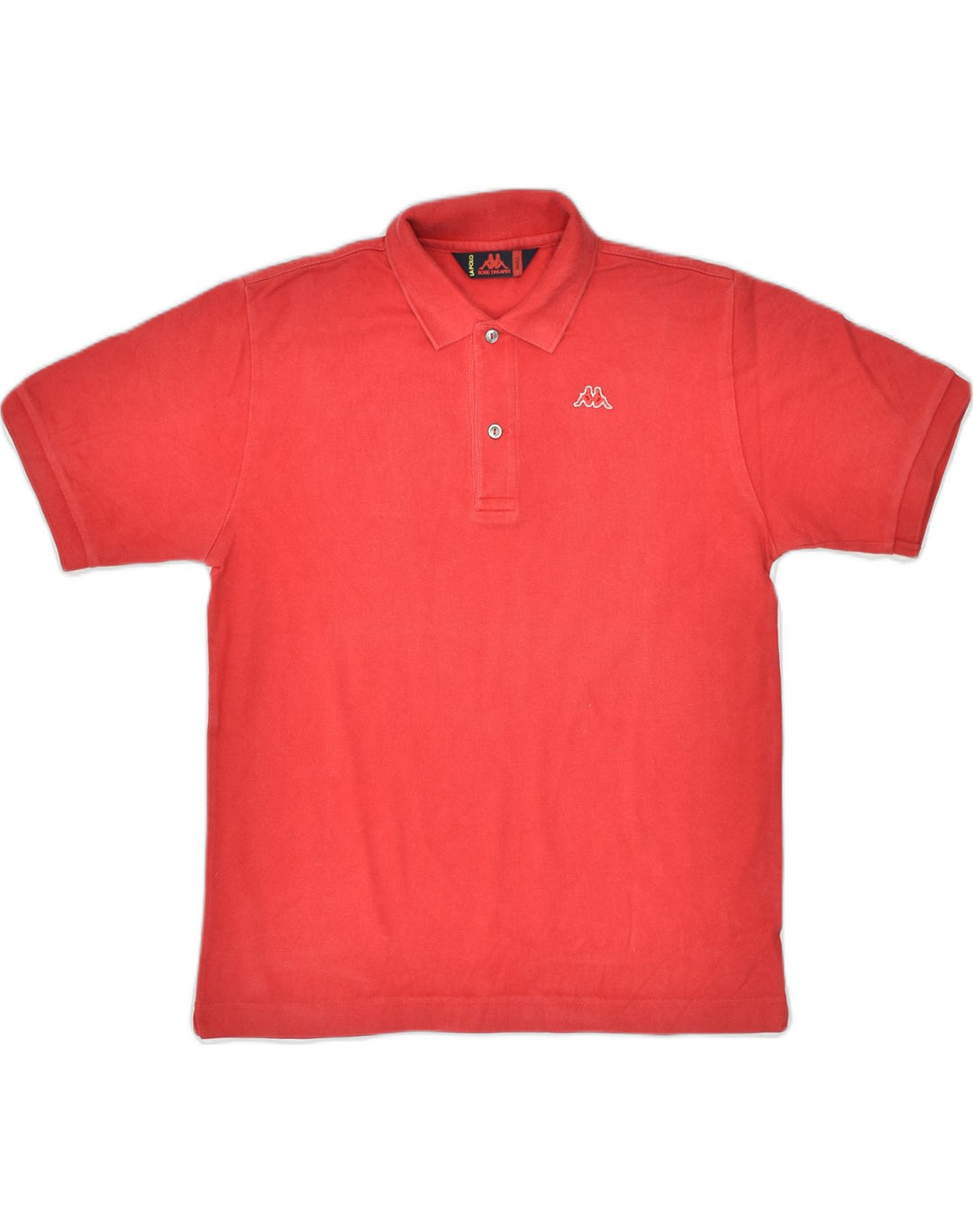 KAPPA Mens Polo Shirt Small Red Cotton | Vintage | Thrift | Second-Hand | Used Clothing | Messina Hembry 