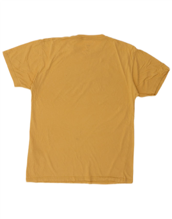 VANS T-shirt graphique coupe classique pour homme, jaune moyen, en coton