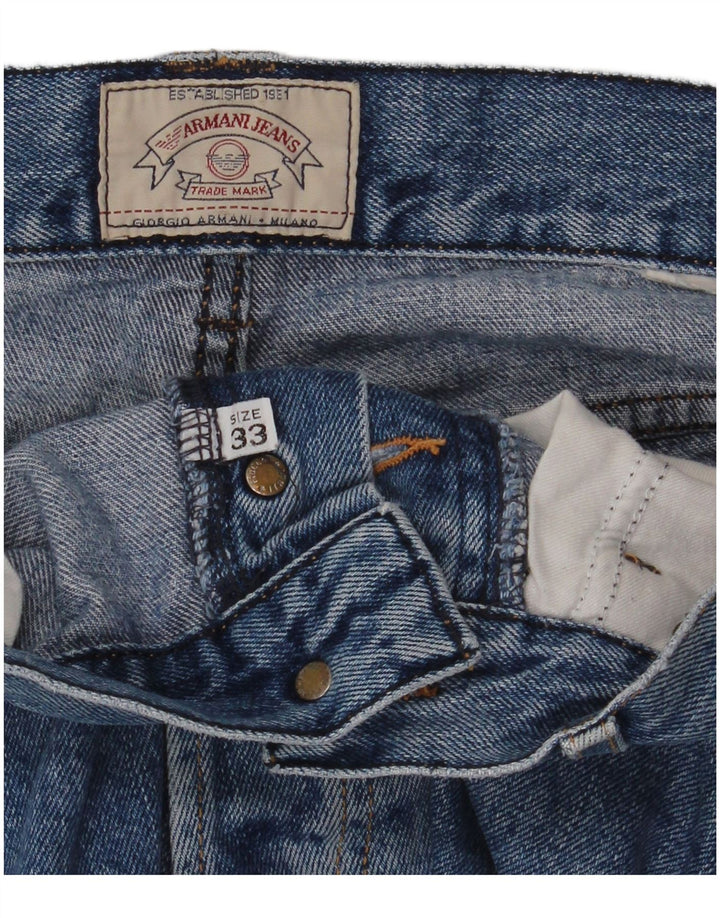 Armani Jean droit W33 L34 bleu homme