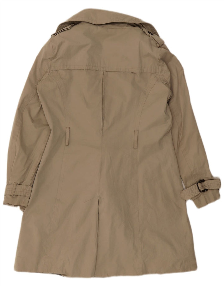 Zara Trench Femme UK 16 Large Beige