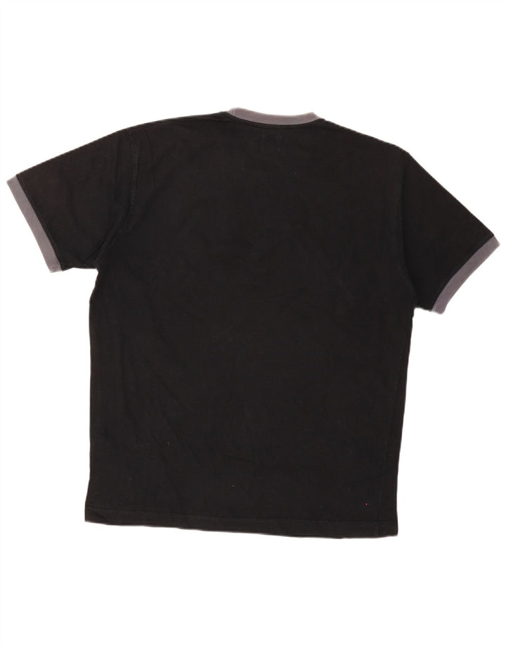 CALVIN KLEIN JEANS T-Shirt Homme Haut Large Noir Coton