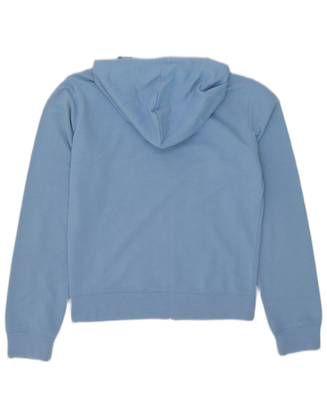 Reebok Pull à capuche zippé pour femme UK 10 Small Bleu Polyester