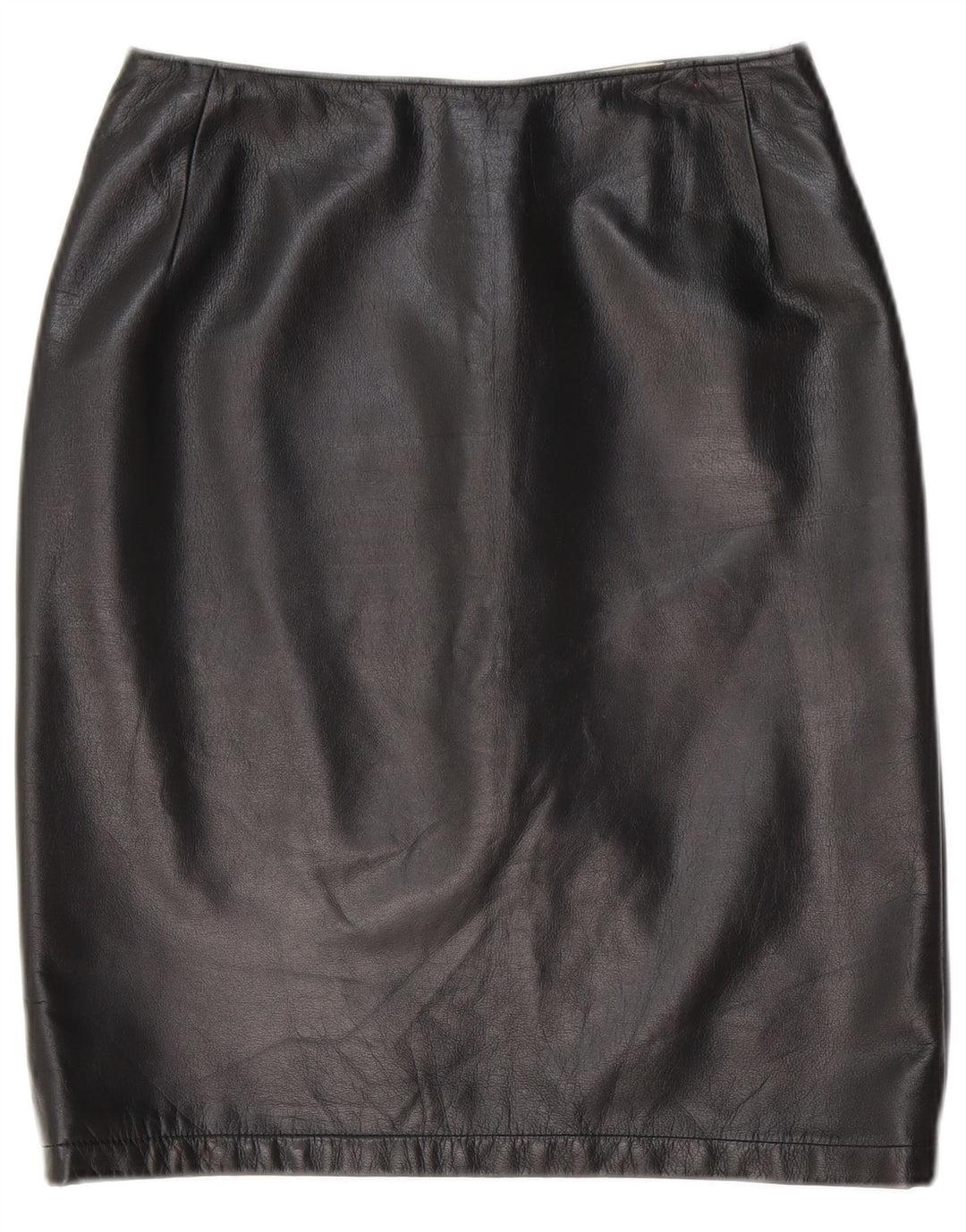 Gai Mattiolo Jupe en cuir pour femme W28 Noir moyen