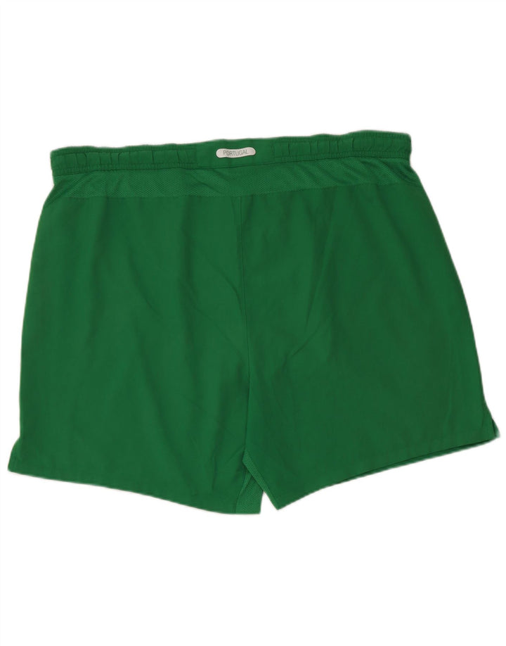 Short de sport Nike Portugal pour homme, grand, vert, polyester