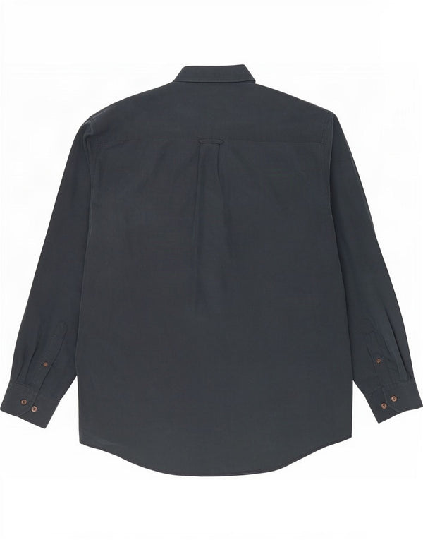 Chemise homme vintage Grande Viscose Bleu Marine