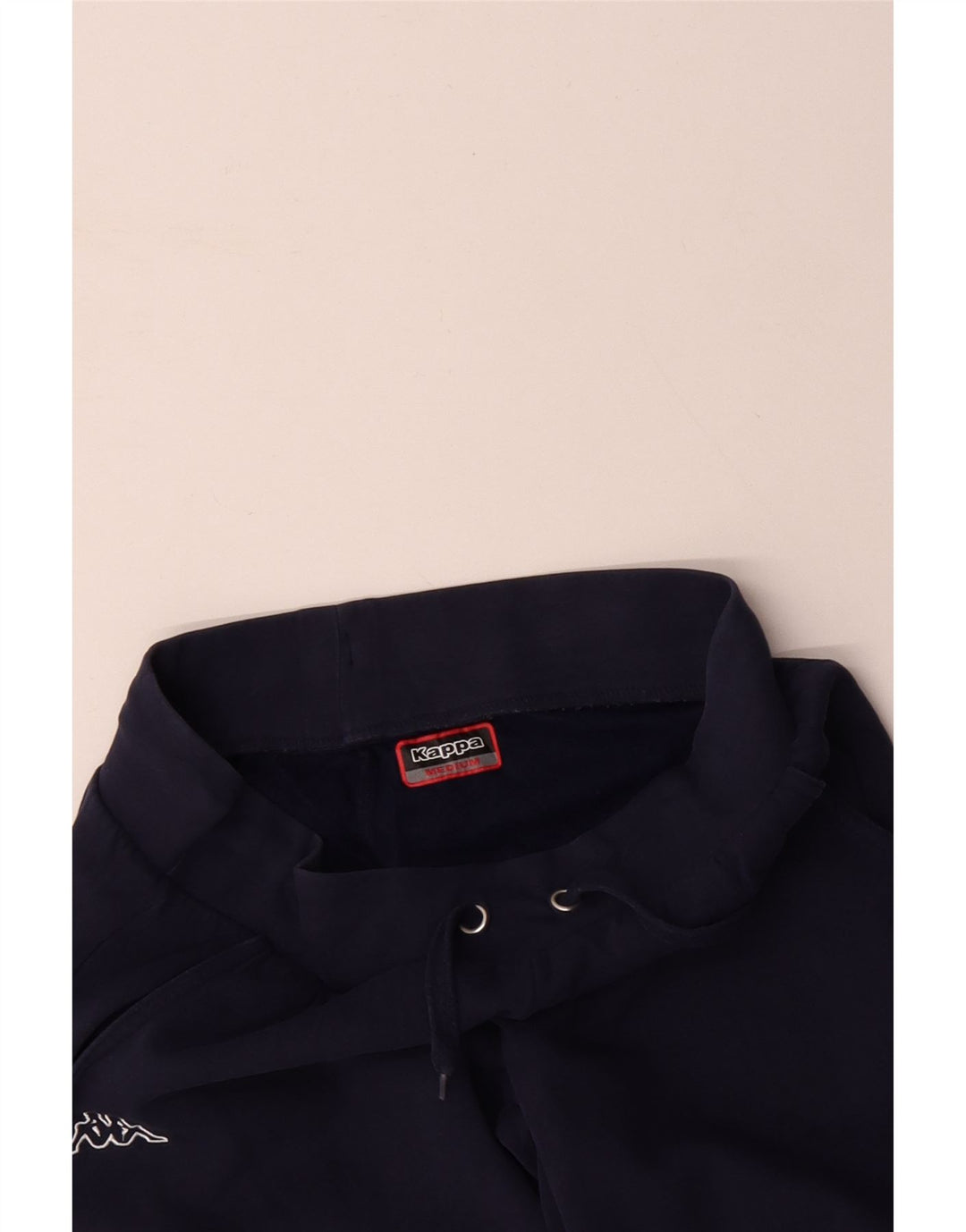 KAPPA Pantalon de survêtement pour femme en coton bleu marine moyen UK 44