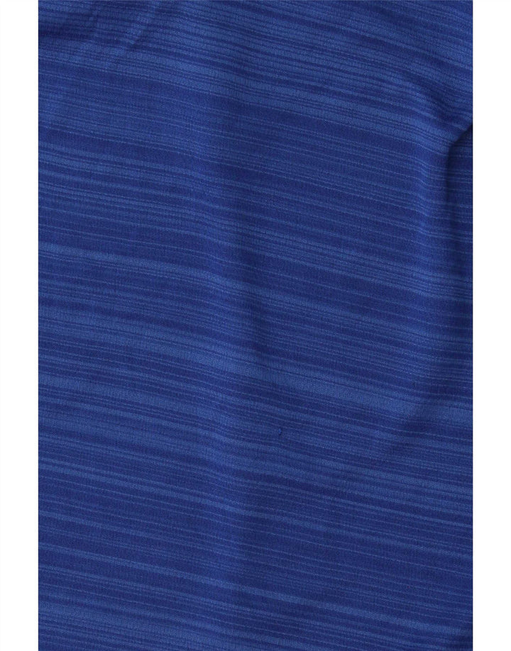 Mountain Warehouse T-Shirt IsoCool Homme Petit Bleu Rayé Polyester