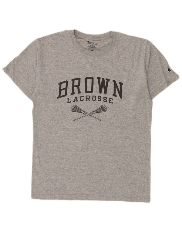 Champion T-Shirt Graphique Homme Petit Gris Coton