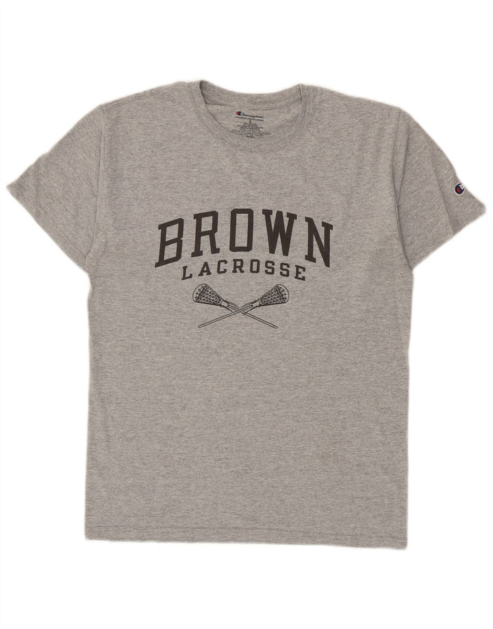 Champion T-Shirt Graphique Homme Petit Gris Coton