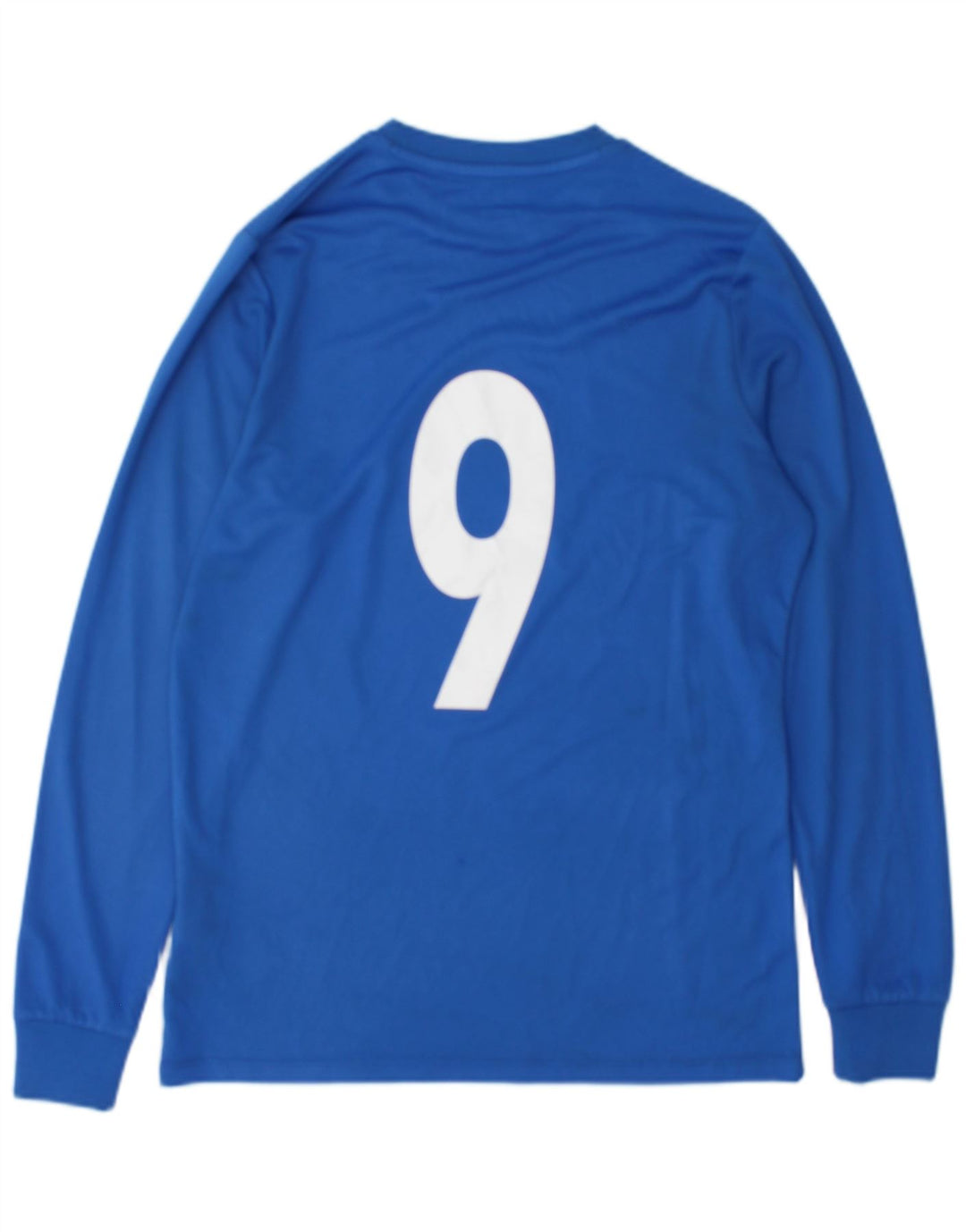Umbro Haut graphique à manches longues pour homme, petit, bleu, polyester