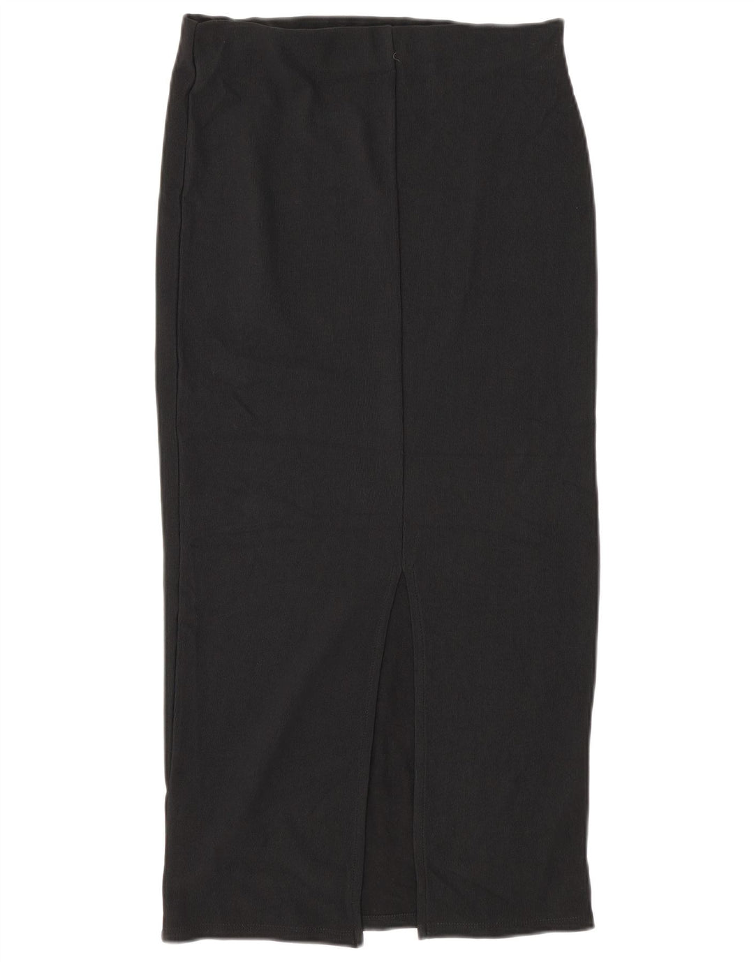 Zara Femme Jupe Midi Taille Haute Large W30 Noir Polyester