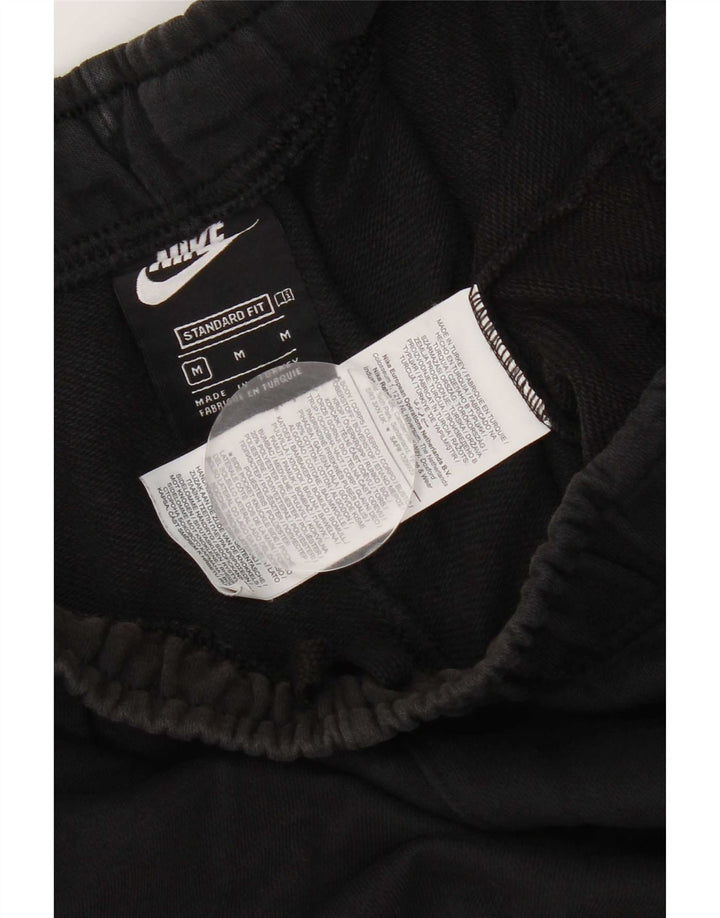 Nike Short de sport coupe standard pour homme en coton noir moyen