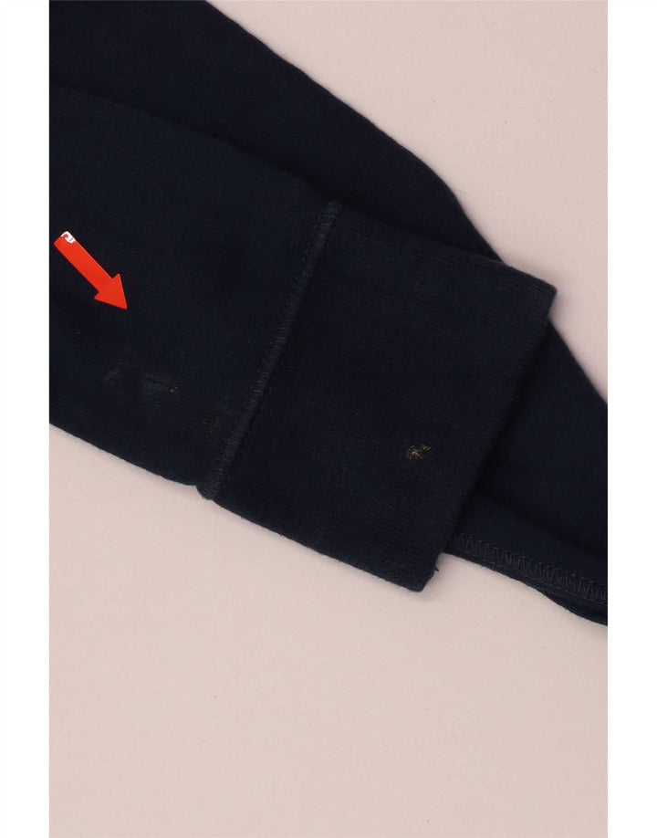 Superdry Haut à manches longues pour homme en coton bleu marine Small
