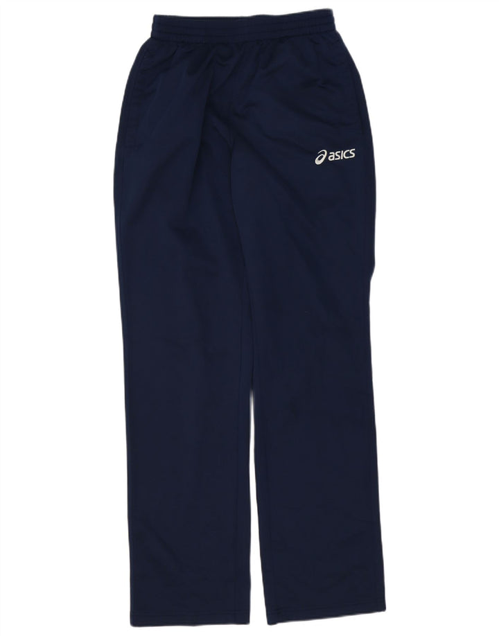 Asics Pantalon De Survêtement Homme Bleu Marine Moyen Polyester