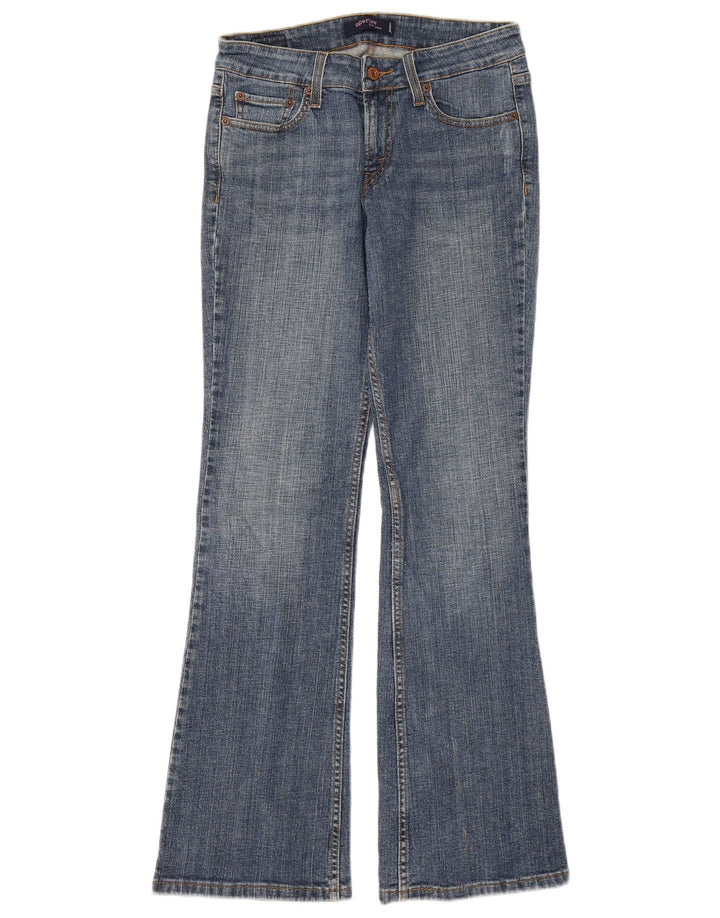 LEVI'S Jean bootcut super bas 518 pour femme US 5 Medium W28 L31 Bleu Coton