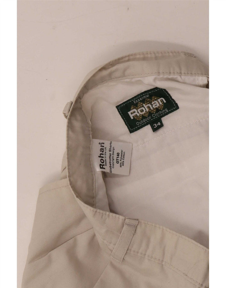 Rohan Short Chino Pegged Homme W34 Grand Beige Polyester