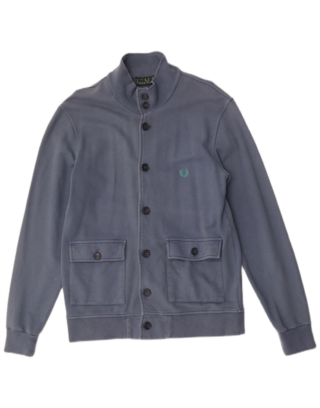 Fred Perry Veste de survêtement pour homme Taille L Bleu