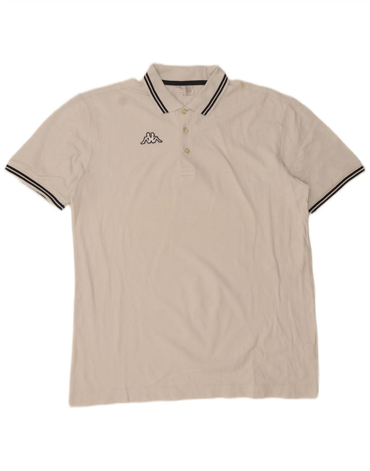 KAPPA Polo Homme 2XL Blanc Coton
