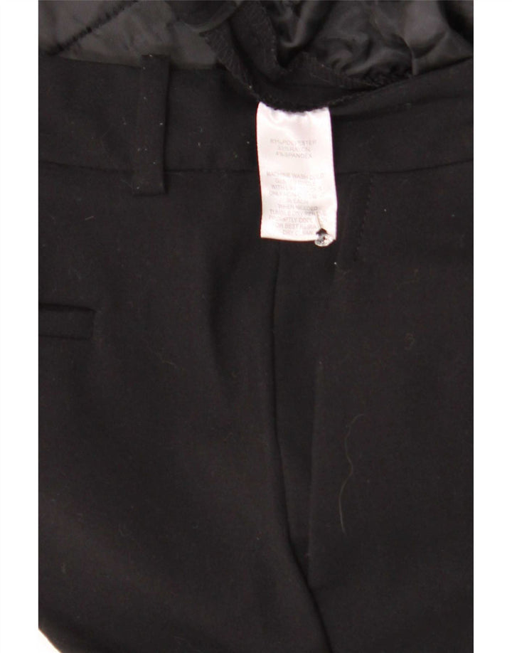 Calvin Klein Pantalon de costume bootcut femme W32 L30 Noir Polyester