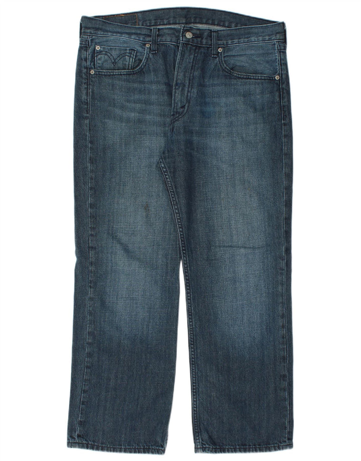 LEVI'S Jean Droit 506 Homme W36 L28 Bleu Coton