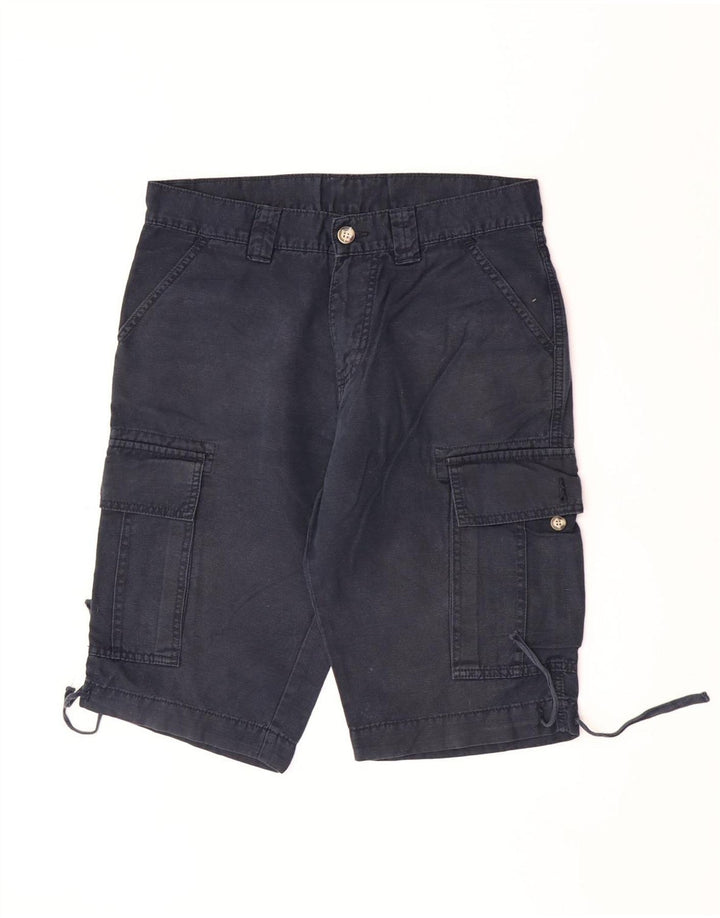 Slam Short Cargo Homme IT 46 Small W30 Bleu Marine Coton