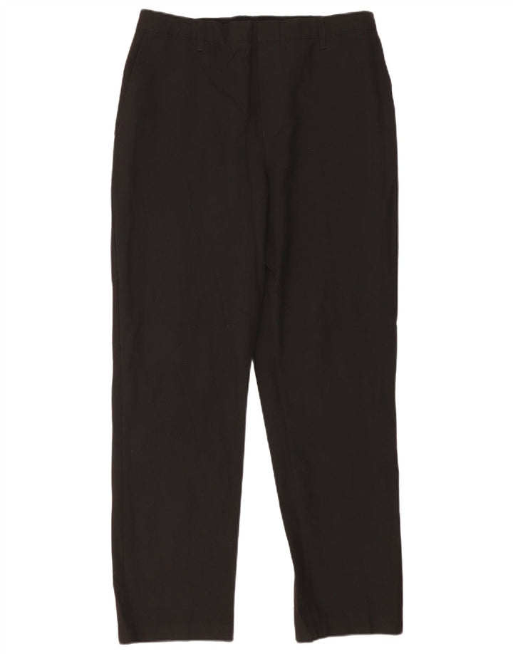 Marks & Spencer Pantalon de Costume Slim Garçon 15-16 ans W32 L30 Noir Polyester