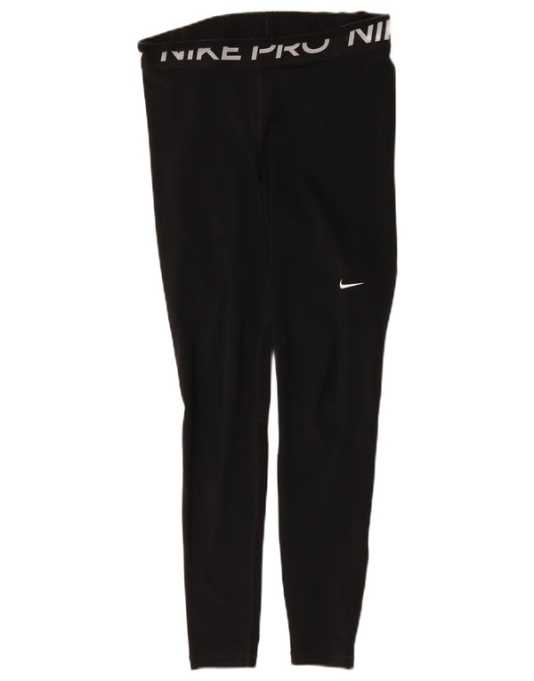 Fila Legging Dri Fit Graphic Femme UK 12 Noir Moyen Polyester