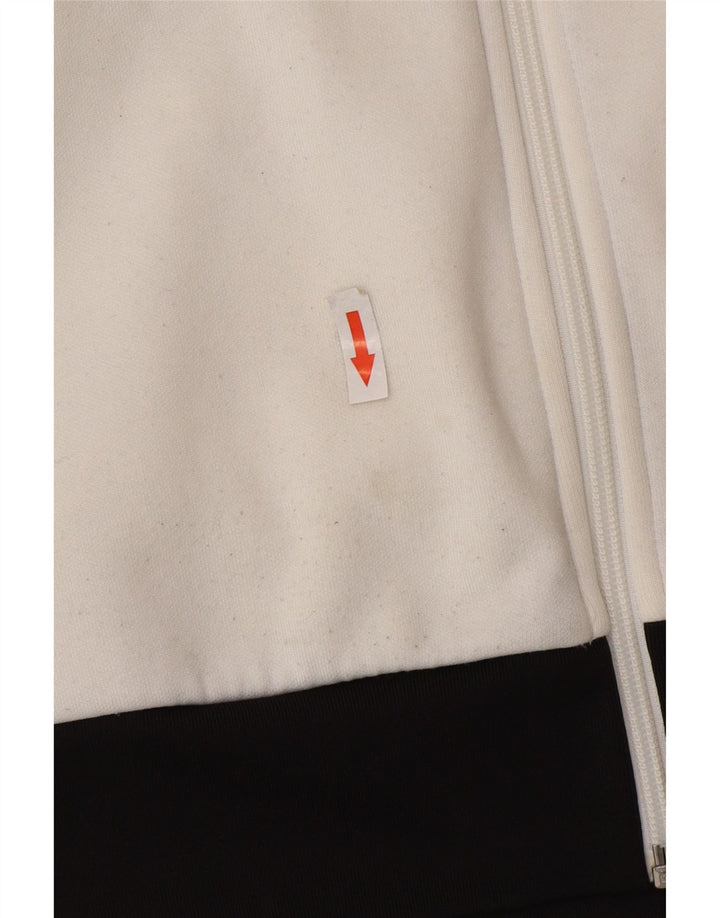 Nike Veste de survêtement pour homme en polyester color block blanc moyen