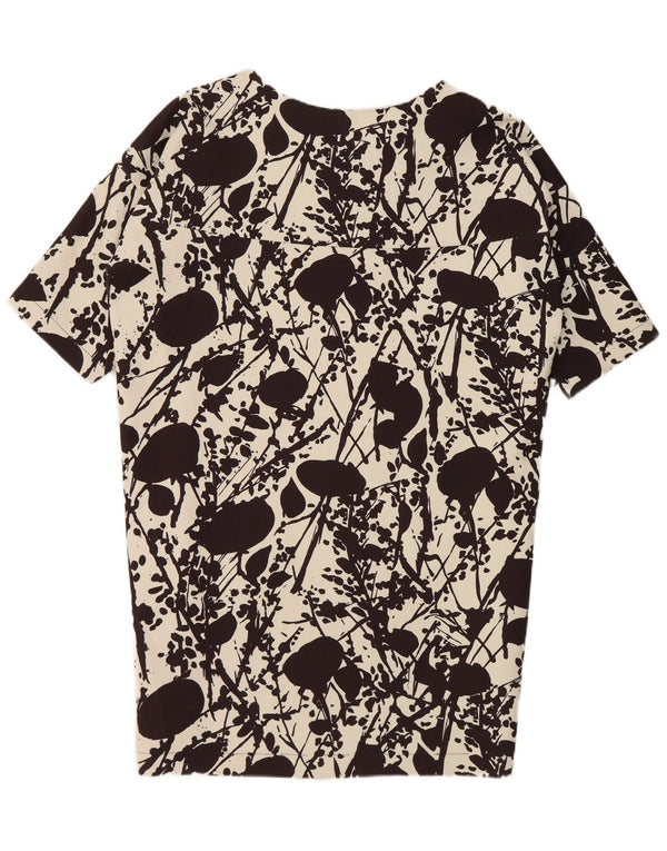 Erika Cavallini Robe droite surdimensionnée pour femme IT 40 Petit Noir Géométrique